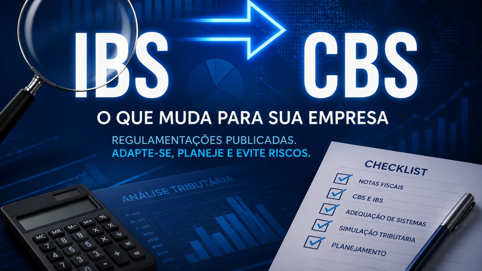 Reforma tributária já impacta empresas: novas regras da CBS e IBS entram em fase de adaptação